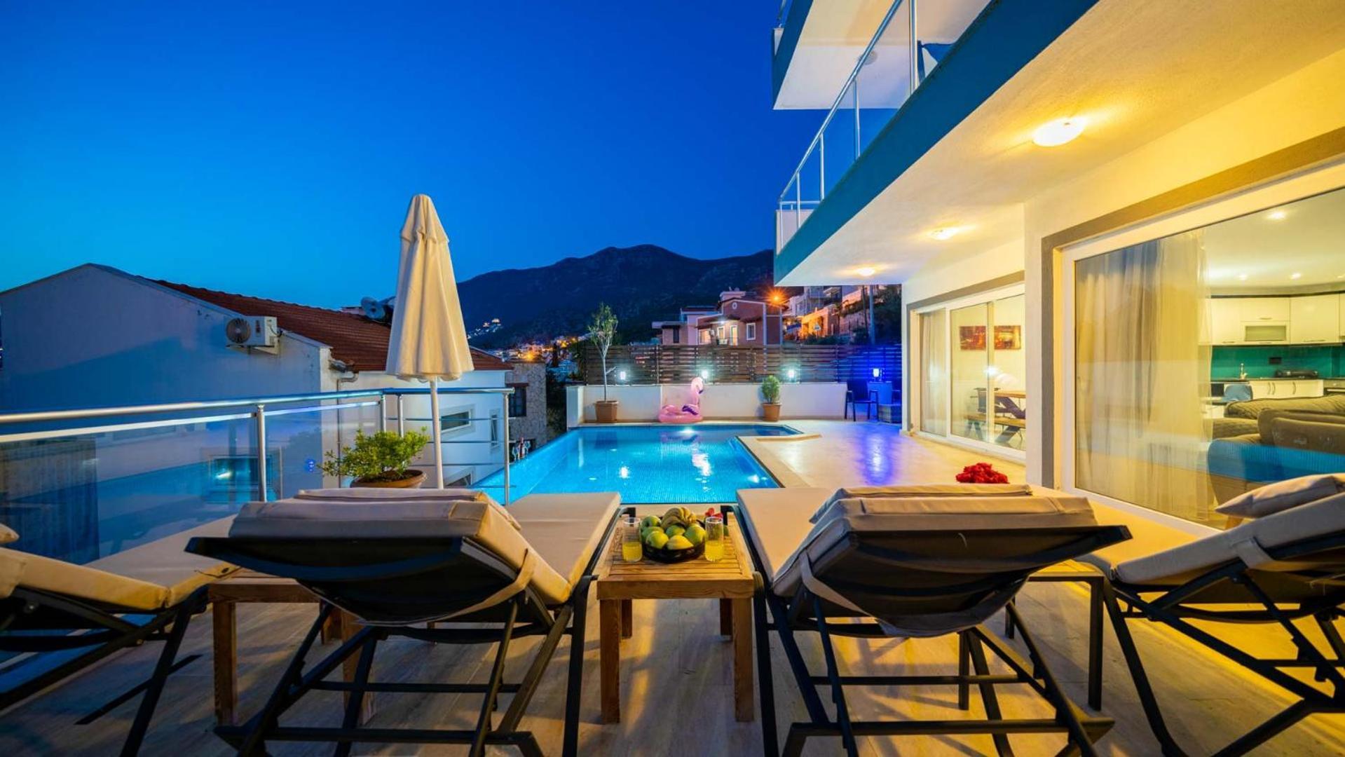 Villa Angel - Harika Manzara Каш Екстер'єр фото