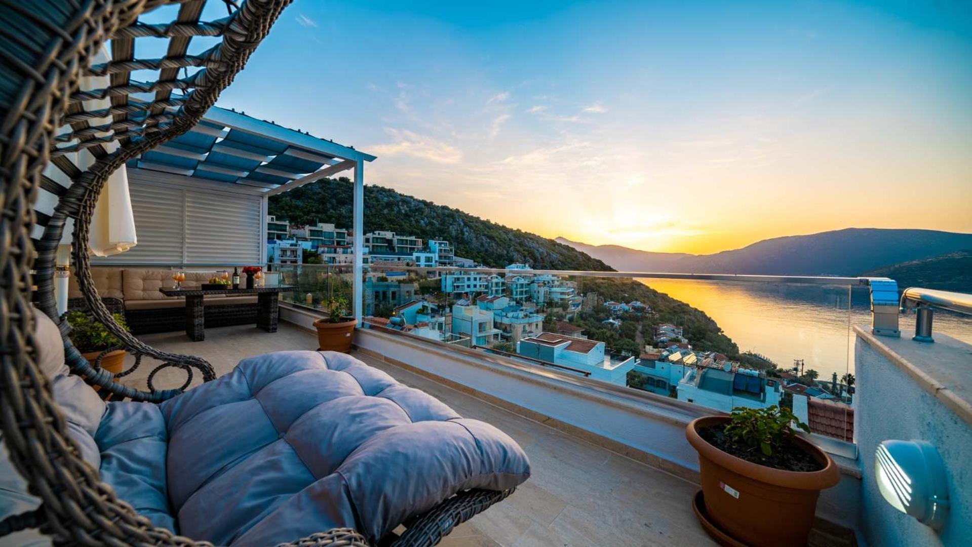 Villa Angel - Harika Manzara Каш Екстер'єр фото