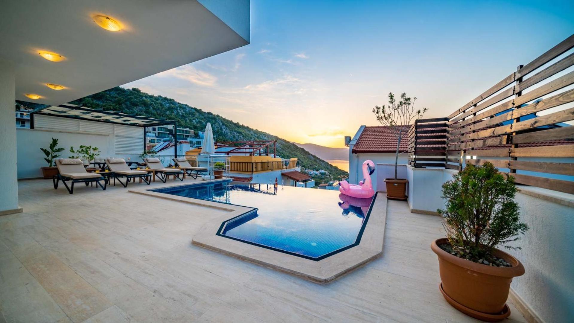 Villa Angel - Harika Manzara Каш Екстер'єр фото